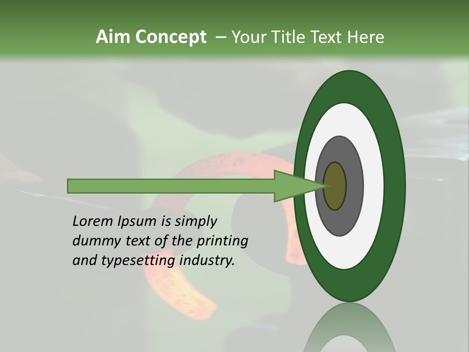 Farrier Blacksmith Hot PowerPoint Template