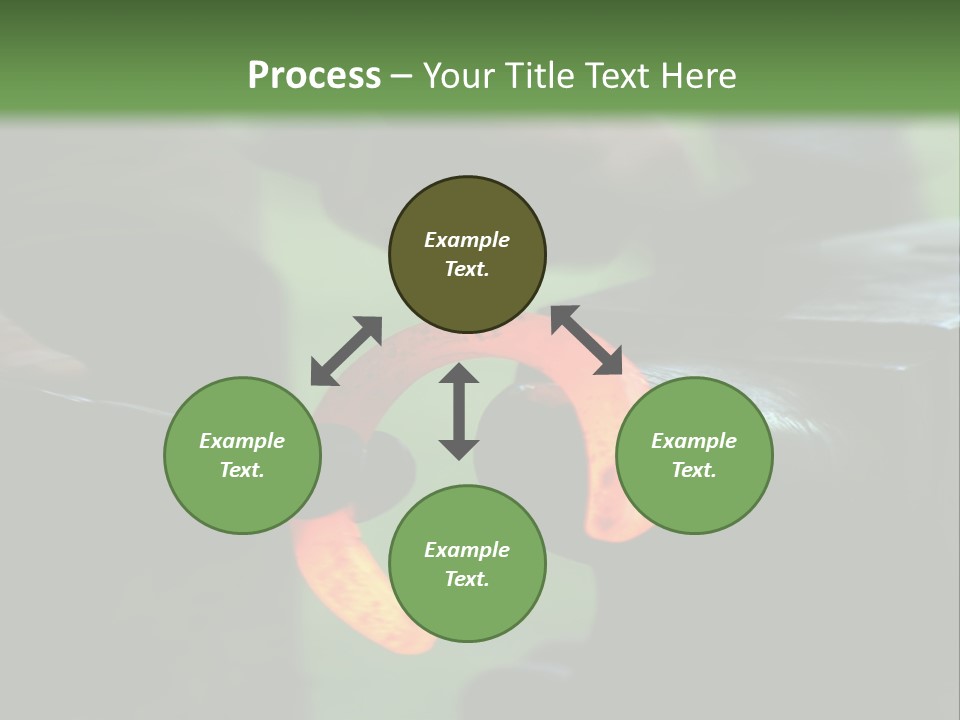 Farrier Blacksmith Hot PowerPoint Template