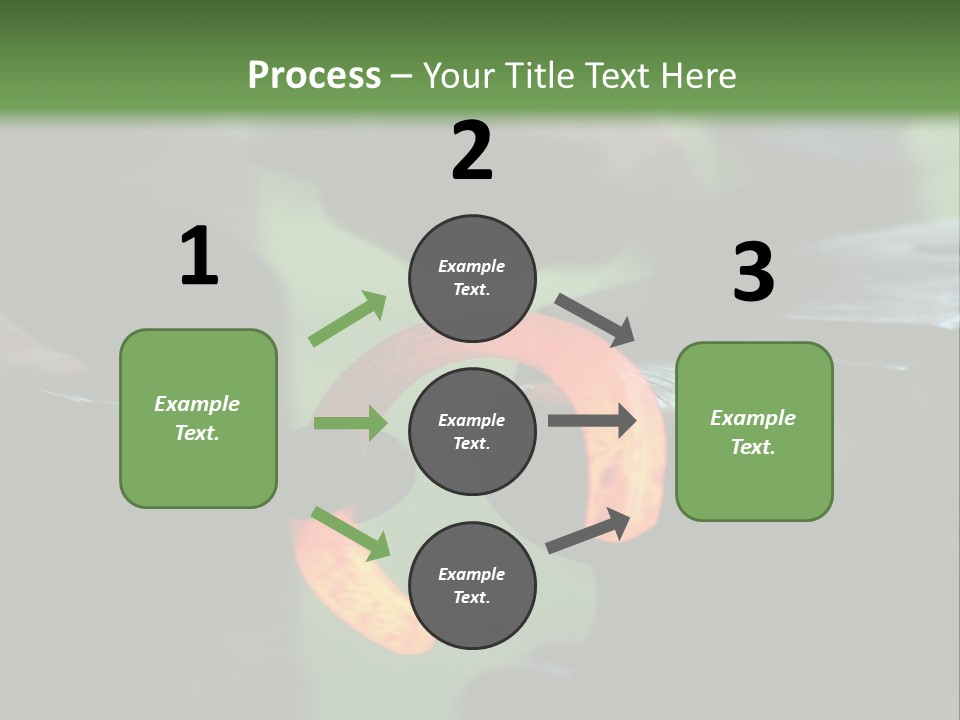 Farrier Blacksmith Hot PowerPoint Template