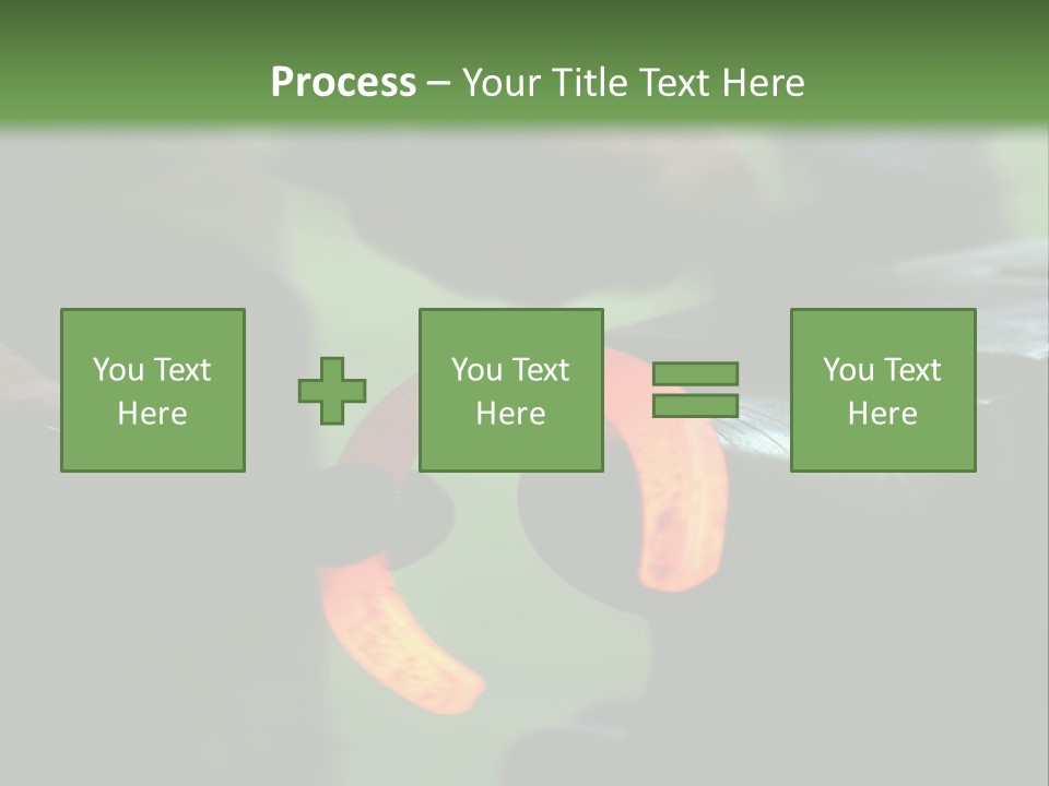 Farrier Blacksmith Hot PowerPoint Template