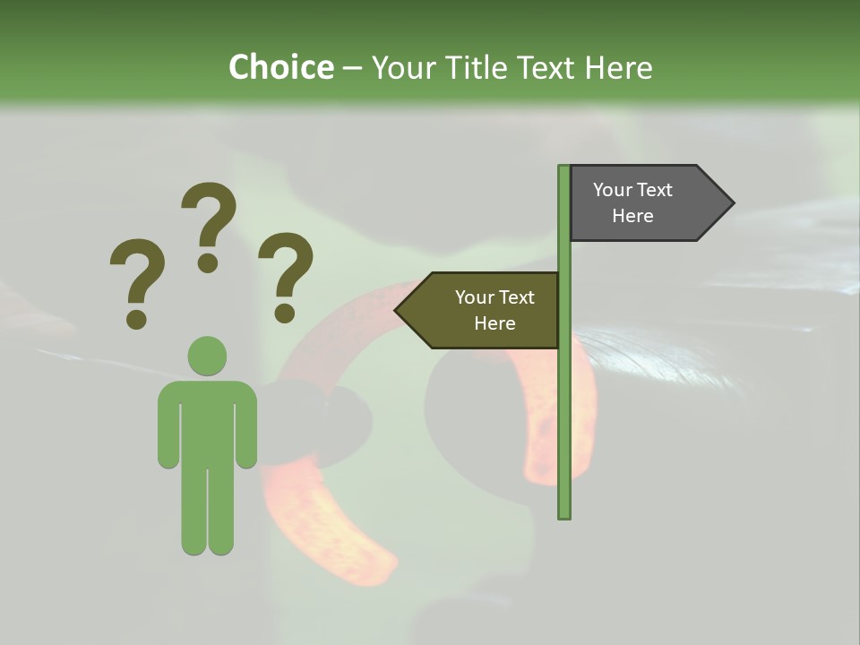 Farrier Blacksmith Hot PowerPoint Template