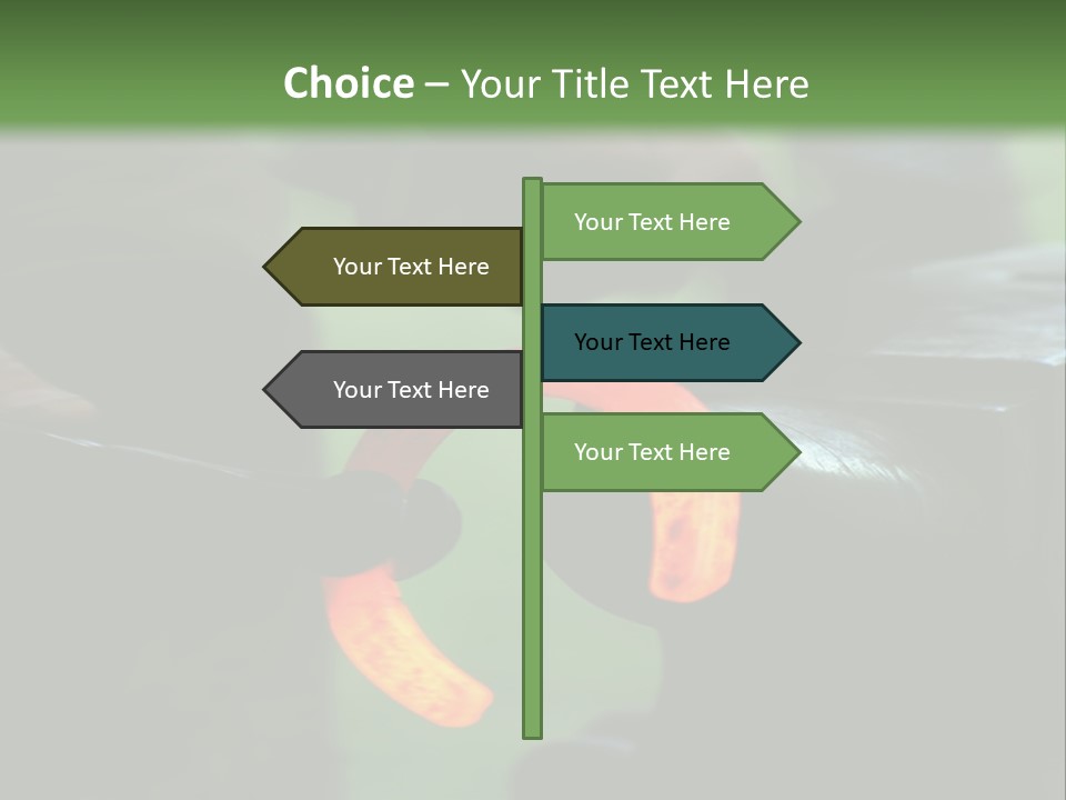 Farrier Blacksmith Hot PowerPoint Template