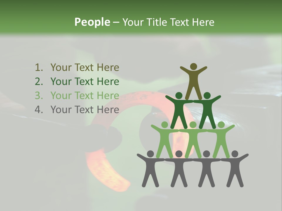 Farrier Blacksmith Hot PowerPoint Template