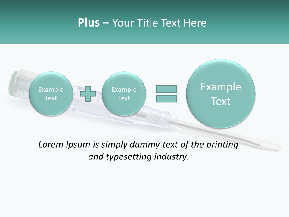Shiny Heavy Turning PowerPoint Template