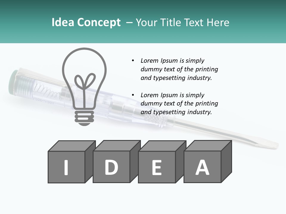 Shiny Heavy Turning PowerPoint Template