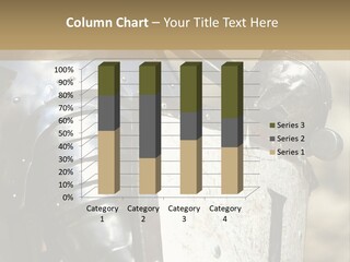 Iron Sword Protective PowerPoint Template