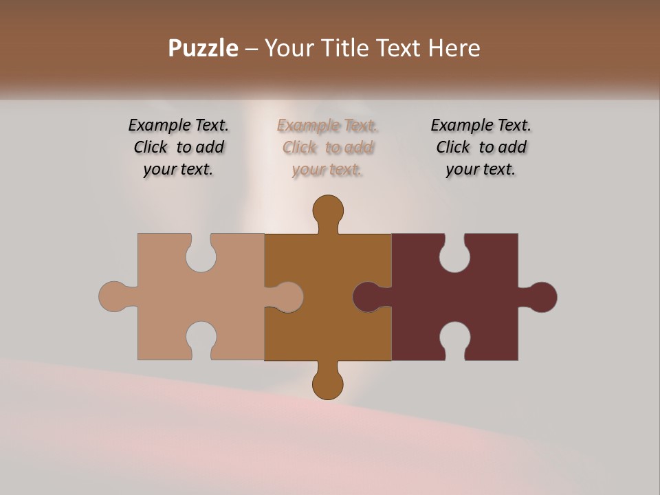 A Woman With A Red Scarf Around Her Neck PowerPoint Template