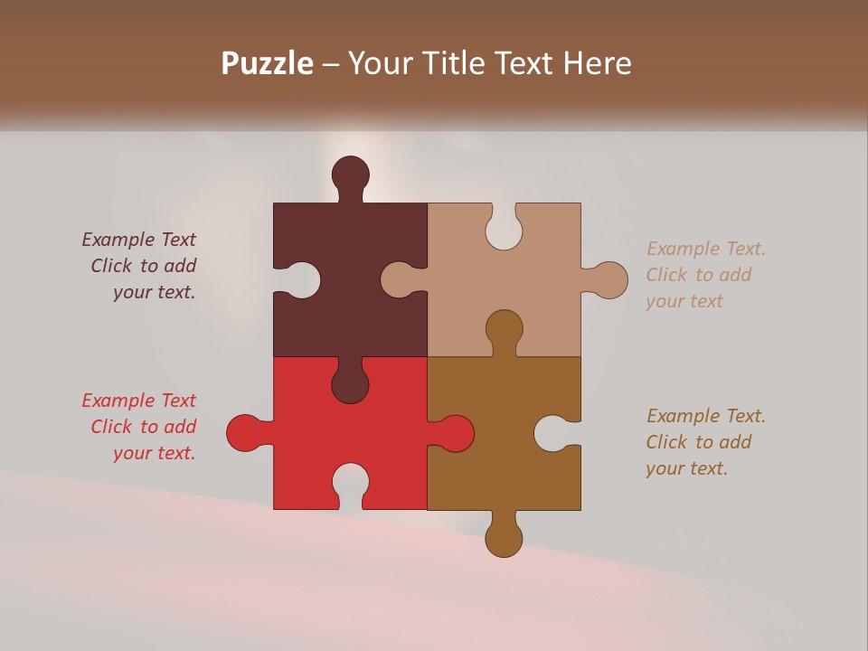 A Woman With A Red Scarf Around Her Neck PowerPoint Template