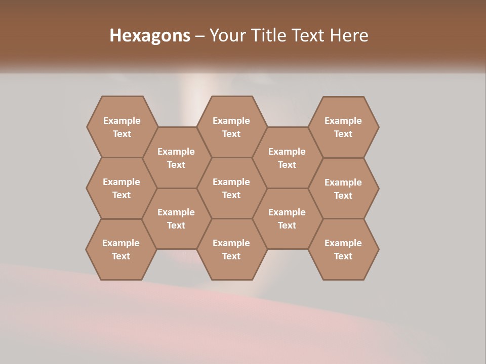 A Woman With A Red Scarf Around Her Neck PowerPoint Template