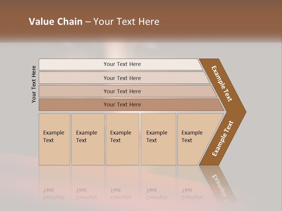 A Woman With A Red Scarf Around Her Neck PowerPoint Template