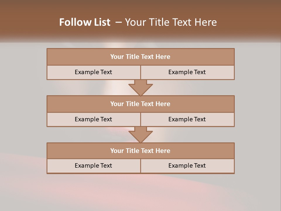 A Woman With A Red Scarf Around Her Neck PowerPoint Template