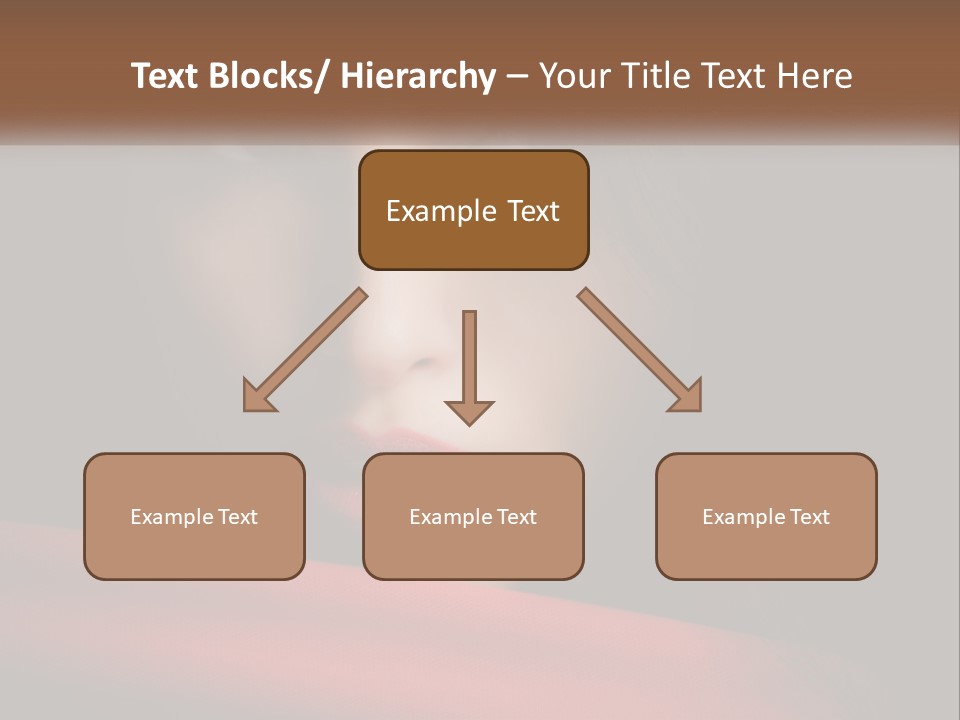 A Woman With A Red Scarf Around Her Neck PowerPoint Template