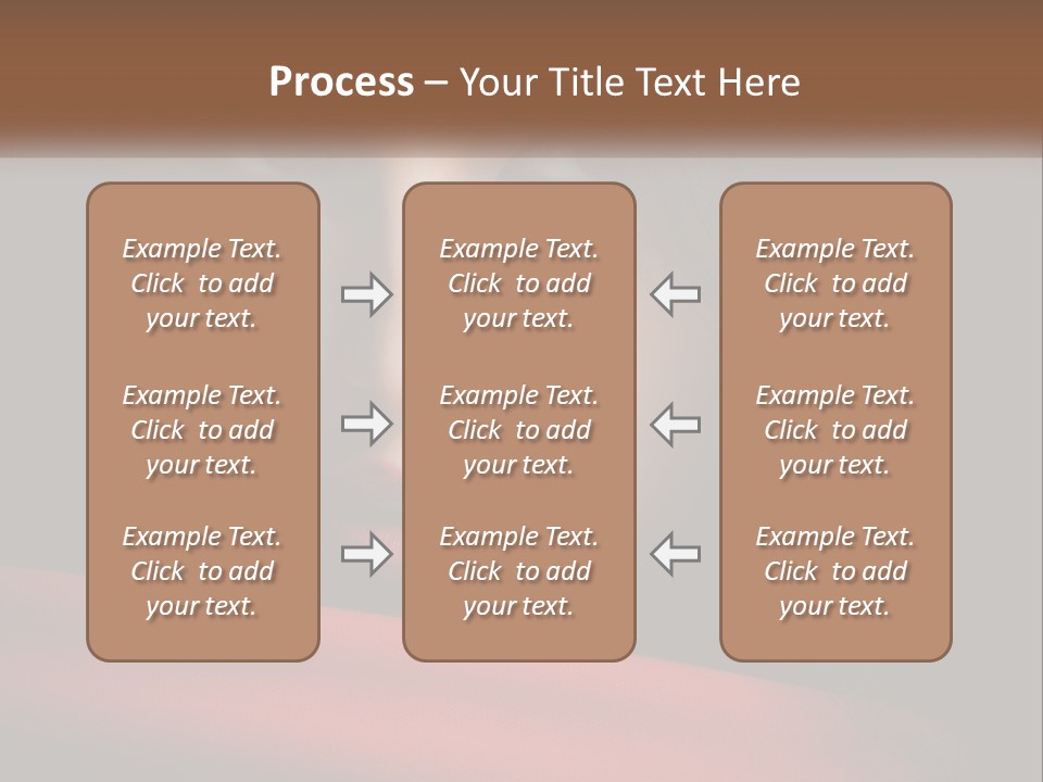 A Woman With A Red Scarf Around Her Neck PowerPoint Template