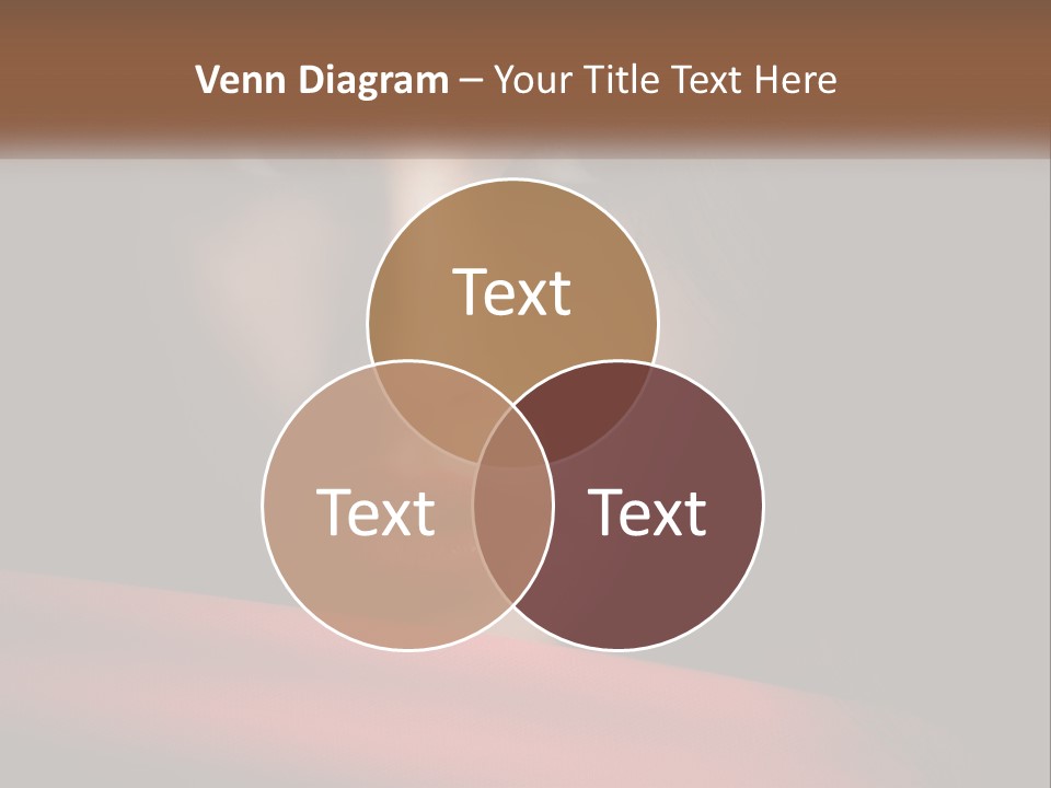 A Woman With A Red Scarf Around Her Neck PowerPoint Template