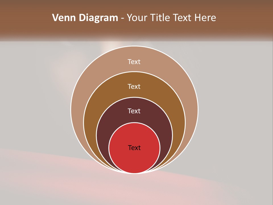 A Woman With A Red Scarf Around Her Neck PowerPoint Template