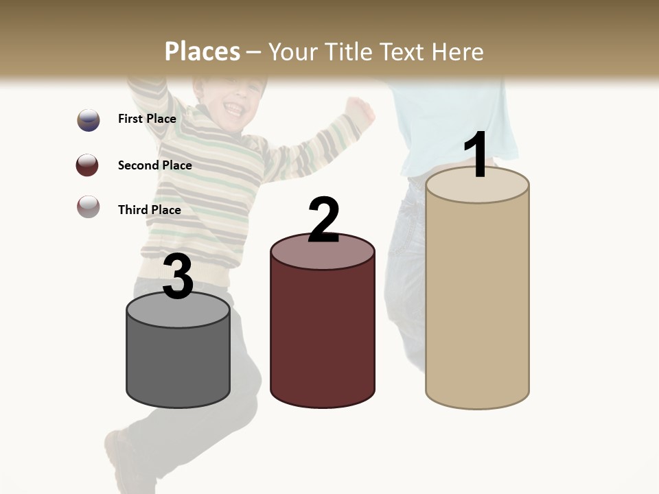 Person Positivity Healthy PowerPoint Template