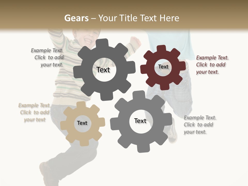 Person Positivity Healthy PowerPoint Template