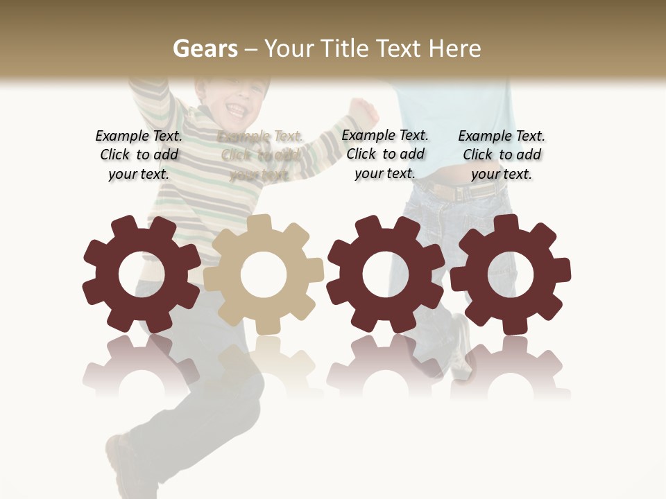 Person Positivity Healthy PowerPoint Template