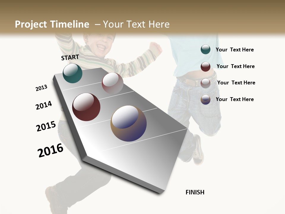 Person Positivity Healthy PowerPoint Template