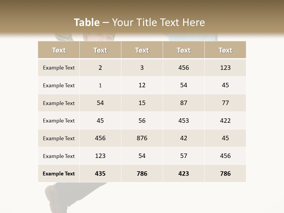 Person Positivity Healthy PowerPoint Template
