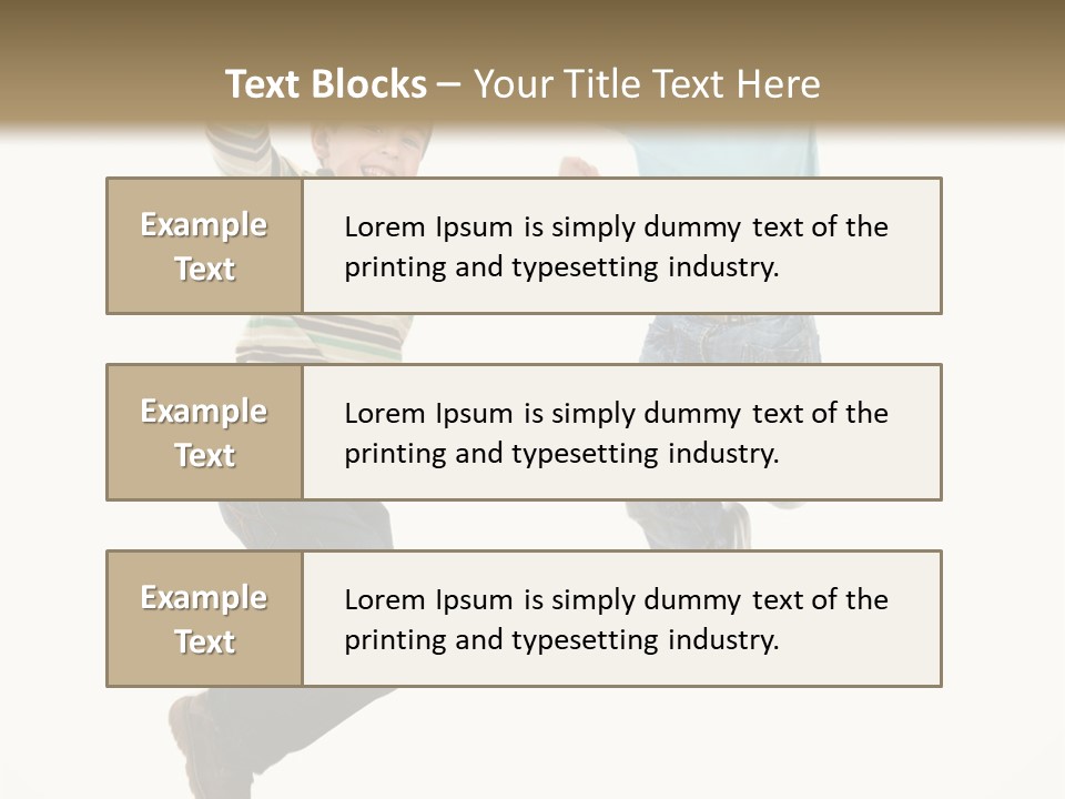 Person Positivity Healthy PowerPoint Template