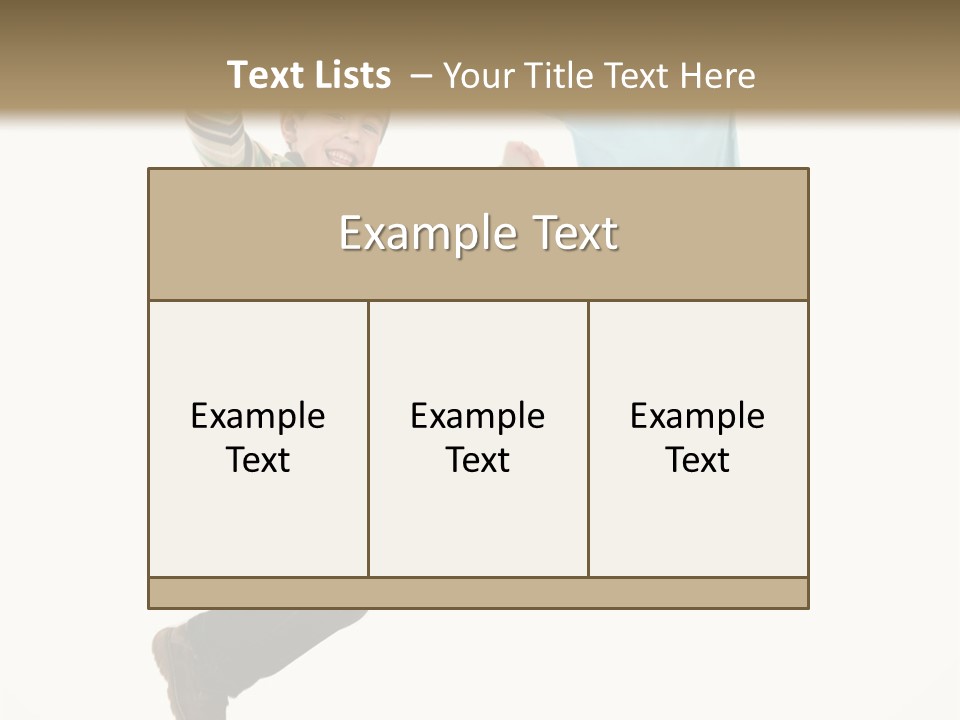 Person Positivity Healthy PowerPoint Template