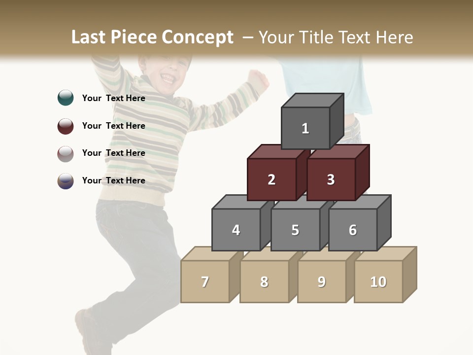 Person Positivity Healthy PowerPoint Template