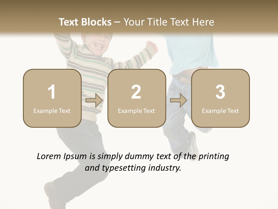 Person Positivity Healthy PowerPoint Template