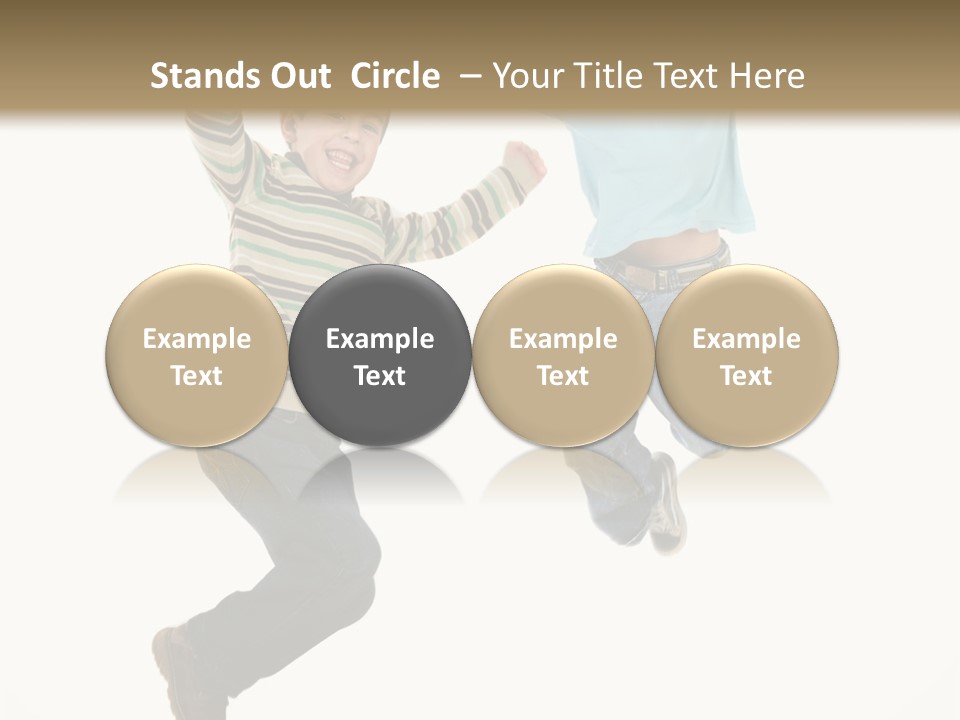 Person Positivity Healthy PowerPoint Template