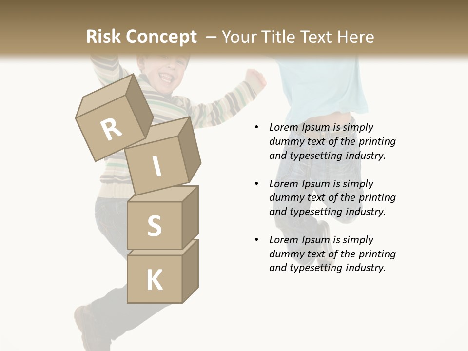 Person Positivity Healthy PowerPoint Template