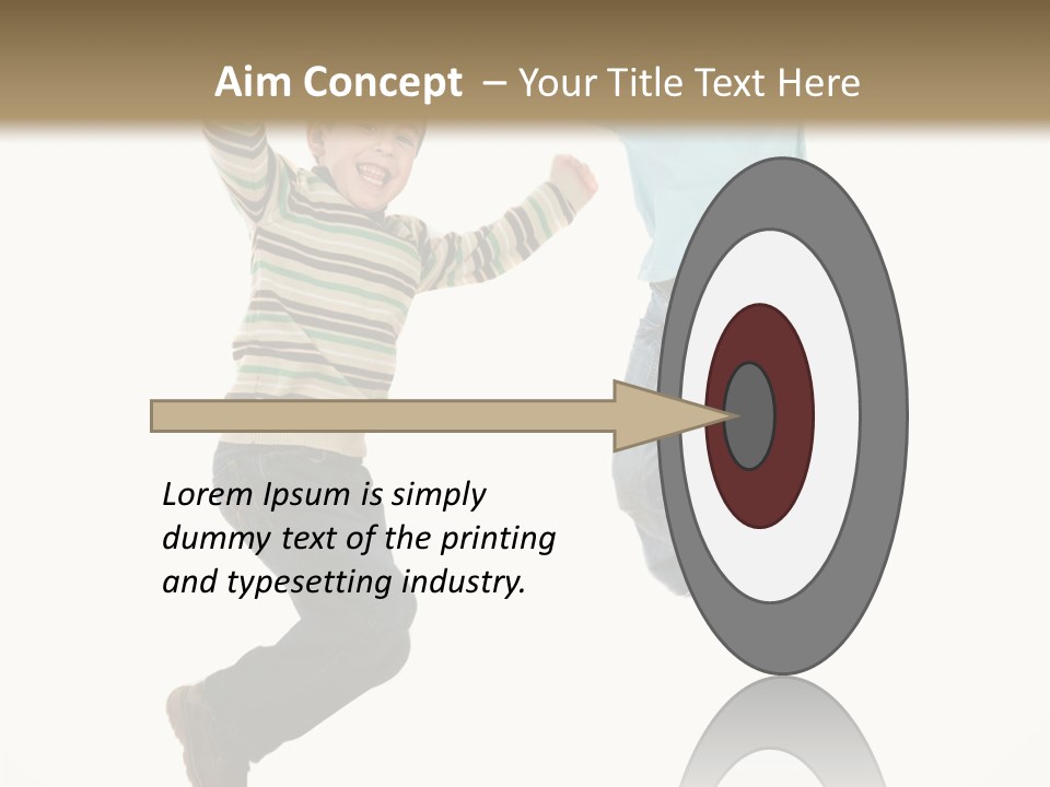 Person Positivity Healthy PowerPoint Template