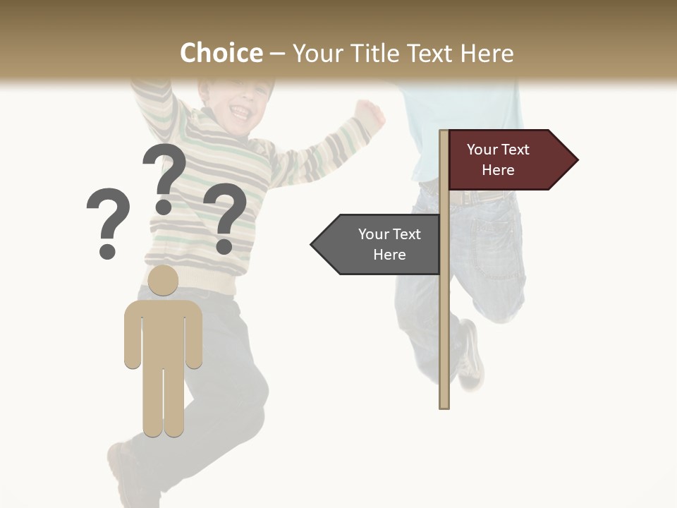 Person Positivity Healthy PowerPoint Template