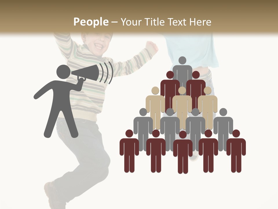 Person Positivity Healthy PowerPoint Template