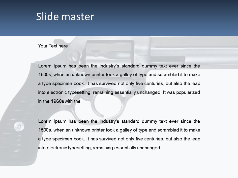 Sight Scope Kill PowerPoint Template