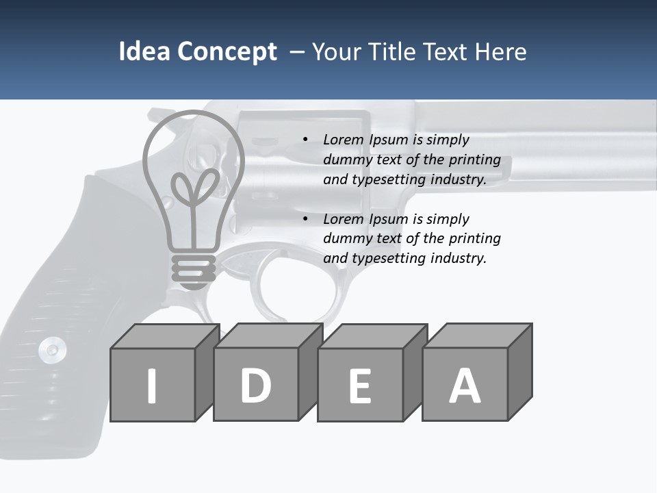Sight Scope Kill PowerPoint Template