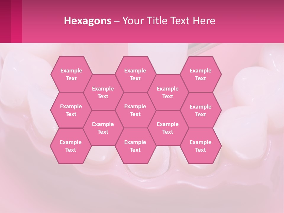 Dentistry Fake Sintered PowerPoint Template