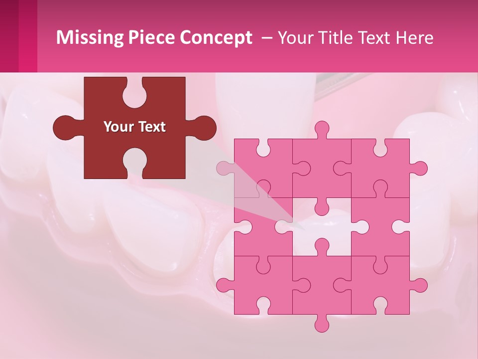 Dentistry Fake Sintered PowerPoint Template