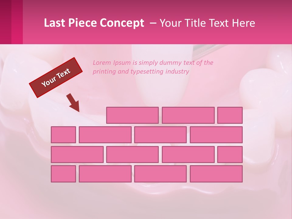 Dentistry Fake Sintered PowerPoint Template