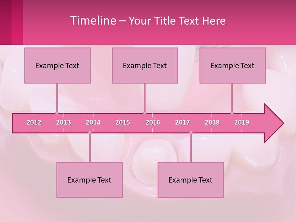Dentistry Fake Sintered PowerPoint Template