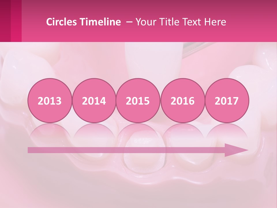 Dentistry Fake Sintered PowerPoint Template