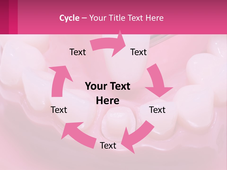 Dentistry Fake Sintered PowerPoint Template