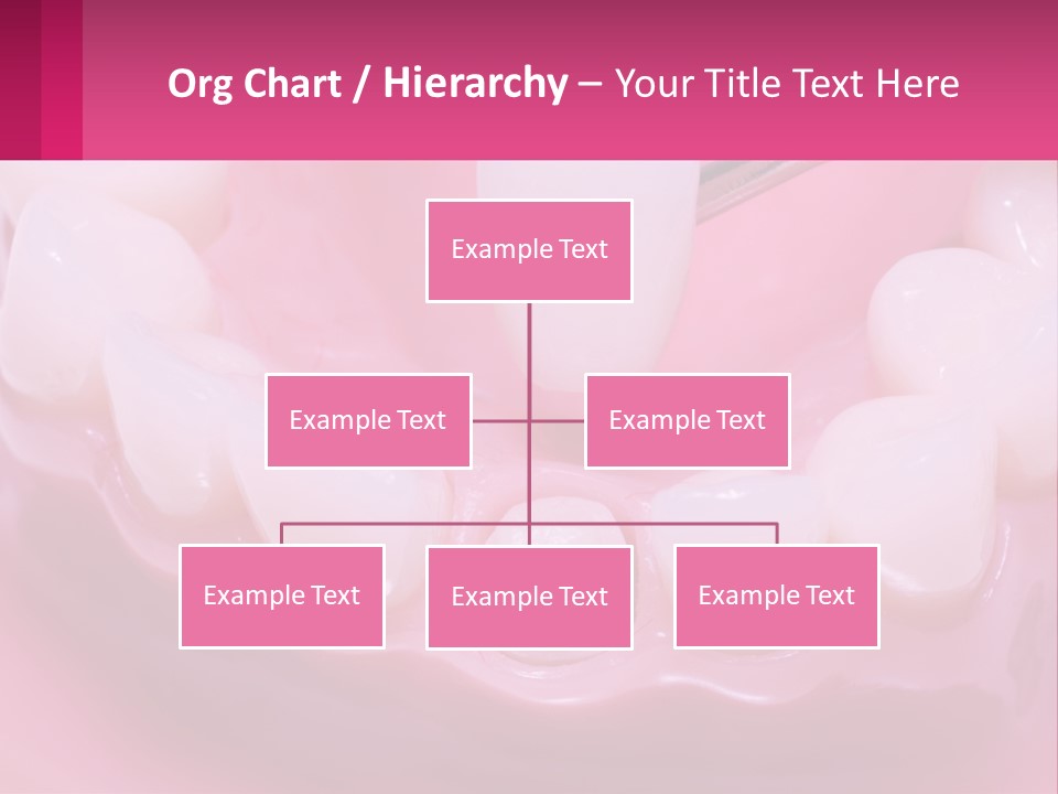 Dentistry Fake Sintered PowerPoint Template