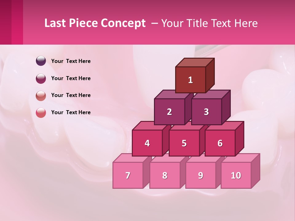 Dentistry Fake Sintered PowerPoint Template