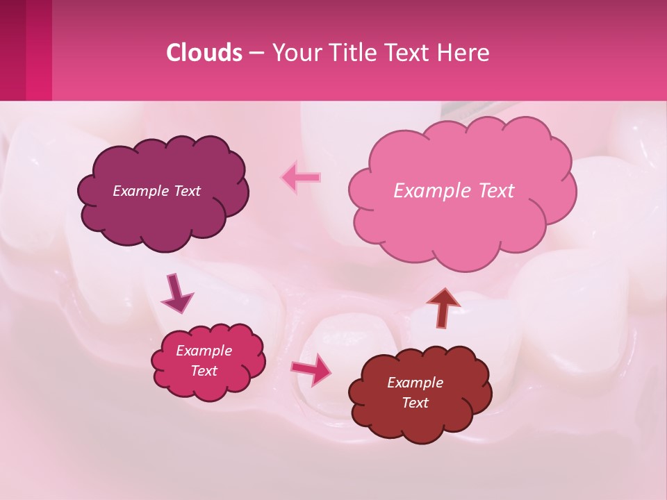 Dentistry Fake Sintered PowerPoint Template