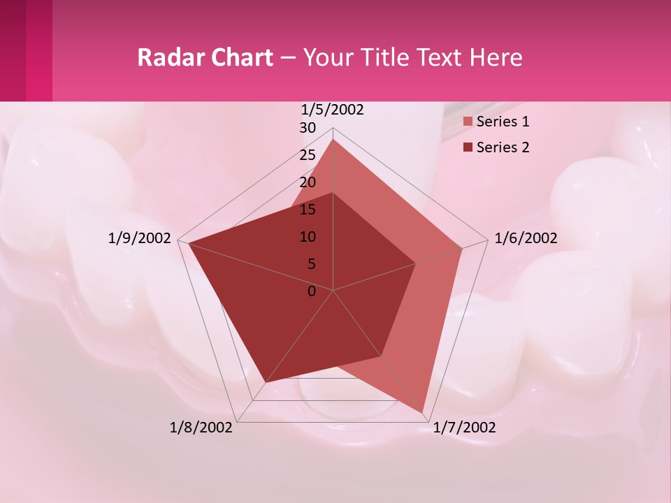 Dentistry Fake Sintered PowerPoint Template