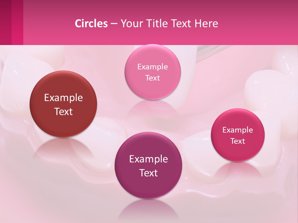 Dentistry Fake Sintered PowerPoint Template