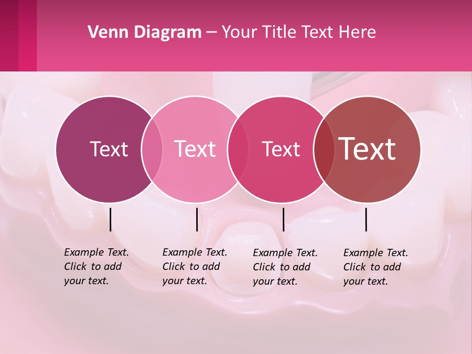 Dentistry Fake Sintered PowerPoint Template