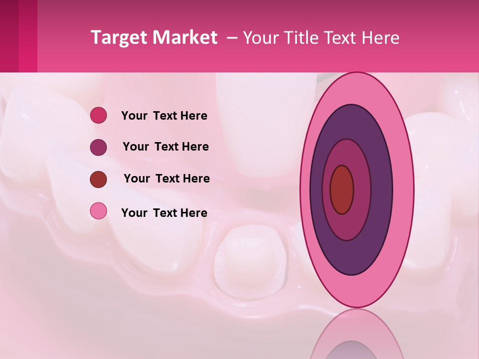 Dentistry Fake Sintered PowerPoint Template