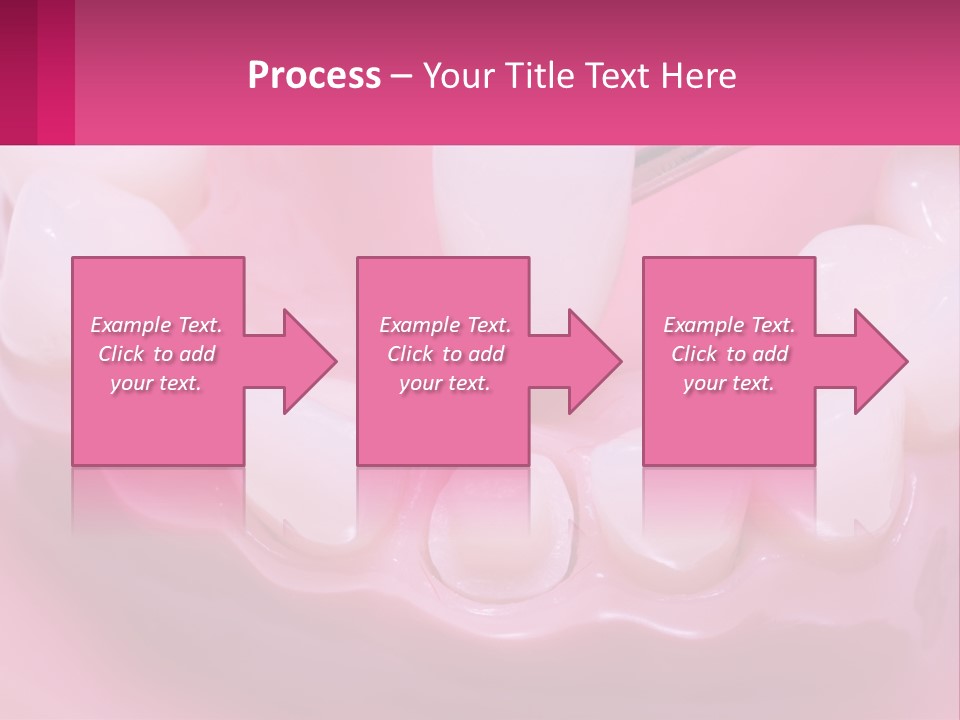Dentistry Fake Sintered PowerPoint Template