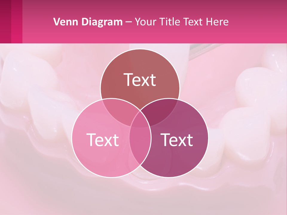 Dentistry Fake Sintered PowerPoint Template